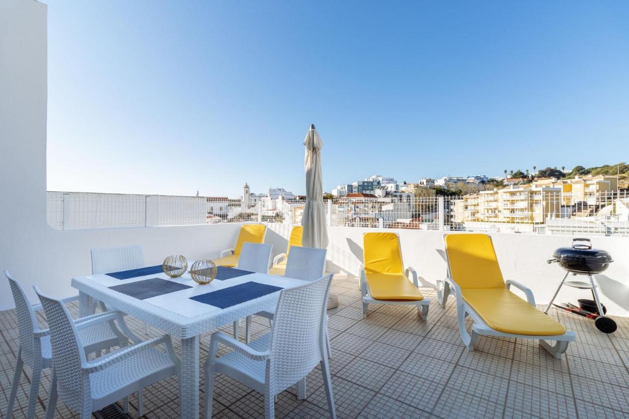 Top Renoviertes Apartment Mit Grosser Terrasse Albufeira Extérieur photo